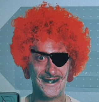 Highly identifiable suspect in Johnny English